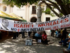 "We Demand Freedom for Isabel Morales!" "No More Impunity!" - Organizations of the Aguán